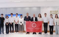 甘肃政法大学民商经济法学院副院长巴于茜一行莅临瀛和国际